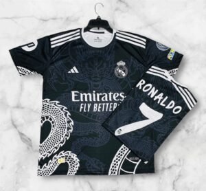 CR7 Real Madrid Special Edition Dragon Black Kit