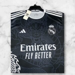 CR7 Real Madrid Special Edition Dragon Black Kit - Image 2