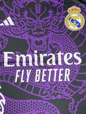 CR7 Real Madrid Special Edition Dragon purpel Kit - Image 2